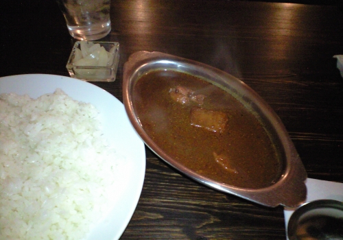 柏ボンベイのカシミールカレー