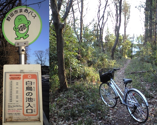 理窓会記念公園への入口