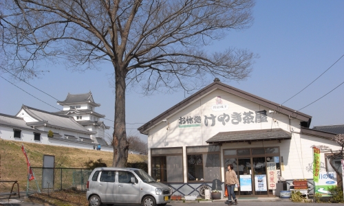 けやき茶屋と関宿城