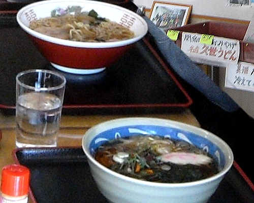 山菜うどん,ラーメン
